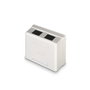 Aisens Roseta de Superficie RJ45 Cat.6 UTP 2 Tomas Blanco